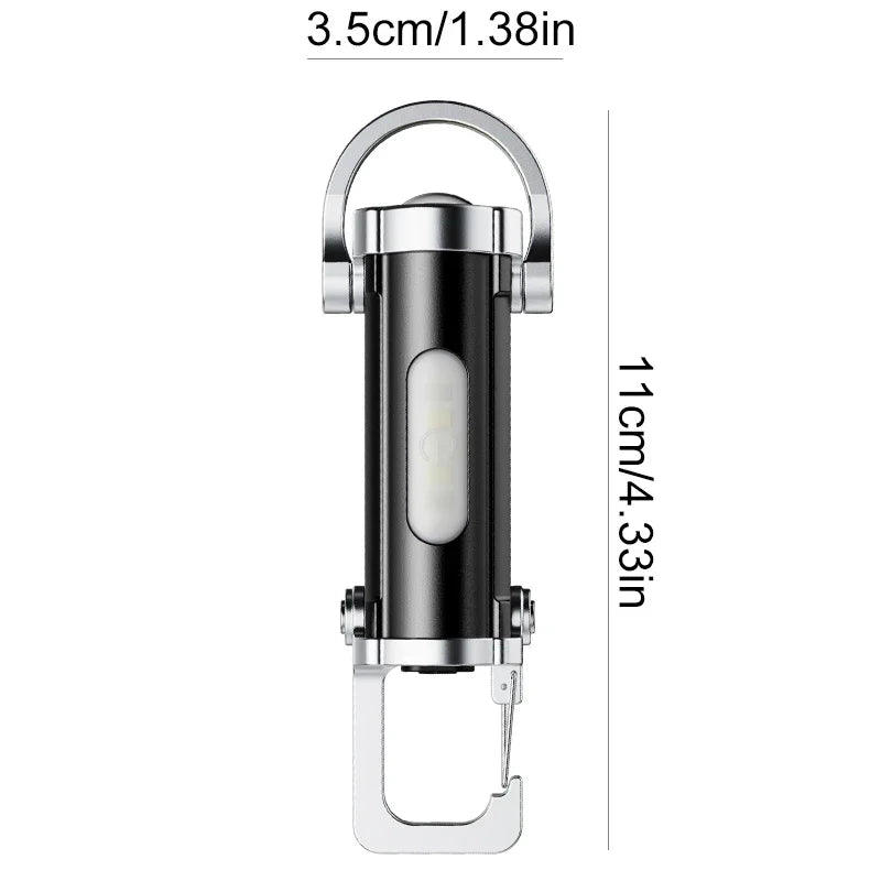 Porte-Clés Lampe LED Rechargeable – 1 Acheté = 1 Offert