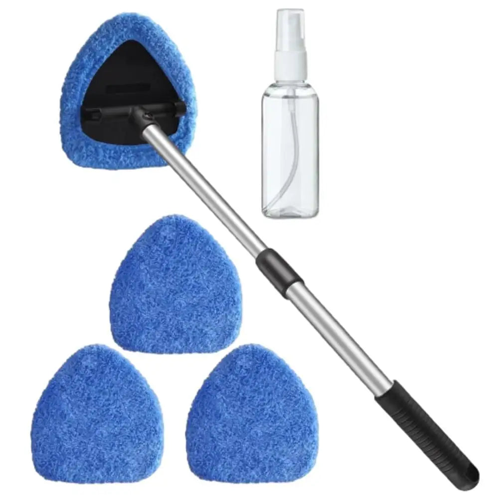 Nettoyeur Pare-Brise Intérieur + 3 Microfibres et 1 pulvérisateur