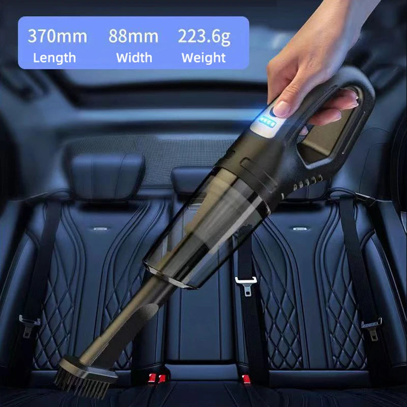Nettoyeur de Voiture Rechargeable – Aspiration Turbo