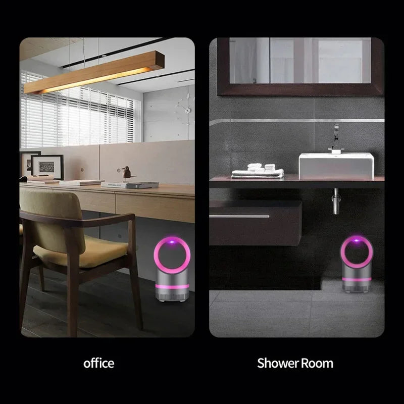 Lampe Anti-Moustiques Biomimétique avec Aspiration