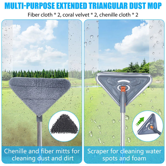 Nettoyeur Télescopique pour Coins, Murs & Plafonds