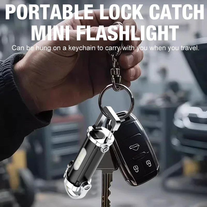 Porte-Clés Lampe LED Rechargeable – 1 Acheté = 1 Offert