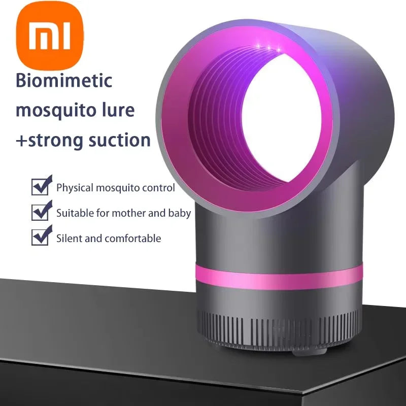Lampe Anti-Moustiques Biomimétique avec Aspiration
