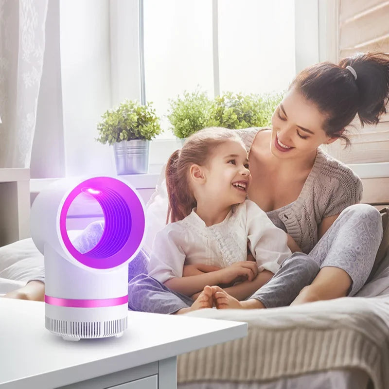 Lampe Anti-Moustiques Biomimétique avec Aspiration
