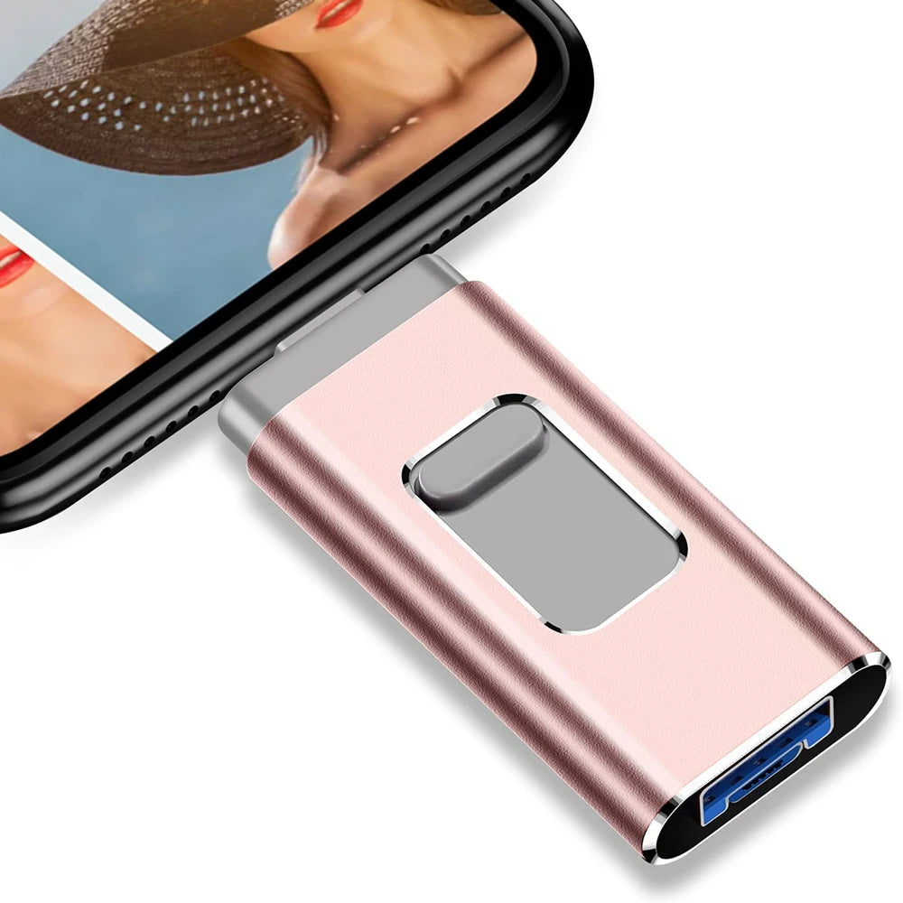 Clé USB Double Usage – iPhone / iPad / Type-C / USB 3.0