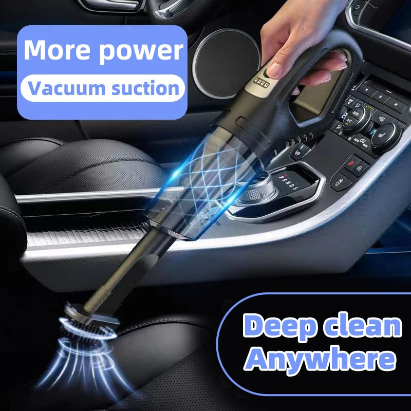 Nettoyeur de Voiture Rechargeable – Aspiration Turbo