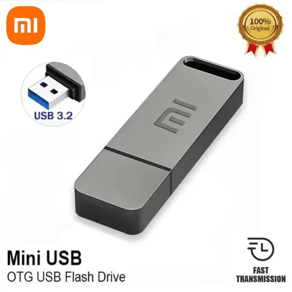 Clé USB 3.1 haute vitesse 2 To en métal