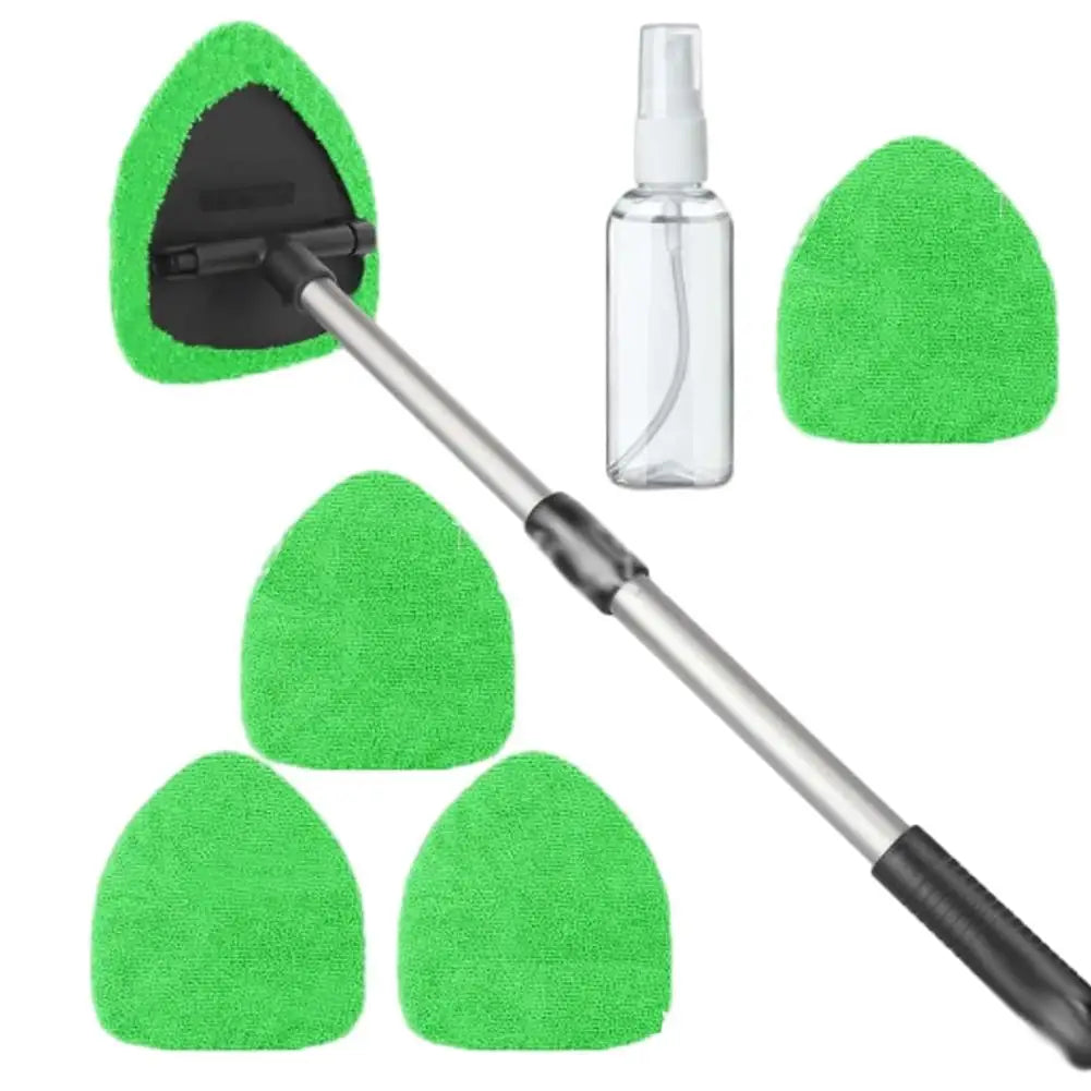 Nettoyeur Pare-Brise Intérieur + 3 Microfibres et 1 pulvérisateur