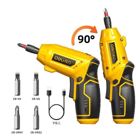Tournevis Flexible Portable 4V – Idéal pour tous vos petits travaux chez vous.