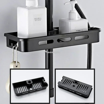 Organisateur de Douche Pratique – Fixation sur Tige de Levage