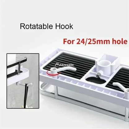 Organisateur de Douche Pratique – Fixation sur Tige de Levage