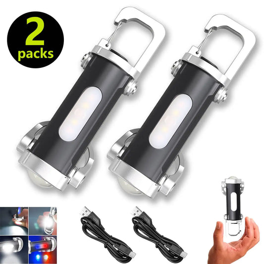 Porte-Clés Lampe LED Rechargeable – 1 Acheté = 1 Offert