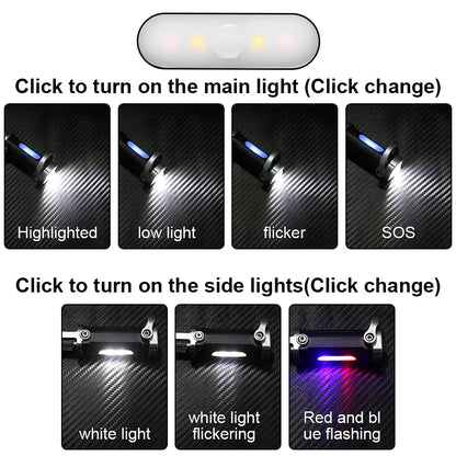 Porte-Clés Lampe LED Rechargeable – 1 Acheté = 1 Offert