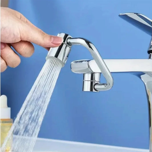 Extension de Robinet Pivotante 360° en acier inoxydable