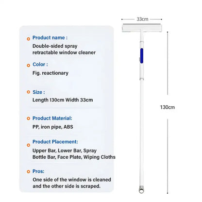 Lave-Vitre Électrique Rechargeable – Résultat Brillant